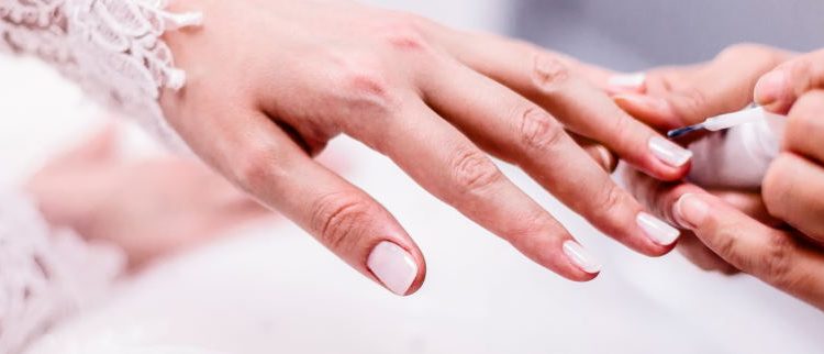 white manicure
