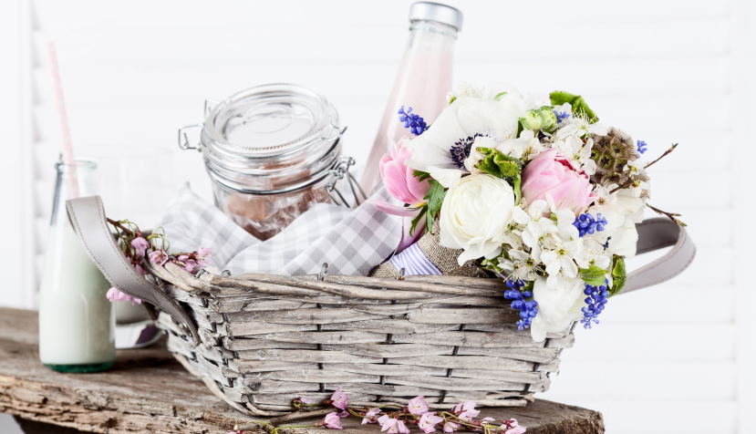 custom wedding welcome basket